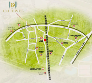 JDJ Jewel Dahisar West Location Map