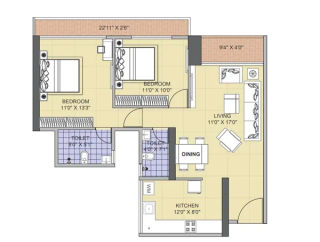 Dream Kharghar Sector 27 New Launch floor plan