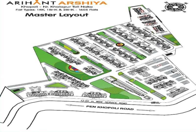 Arihant Arshiya Catalina Khopoli Master Plan