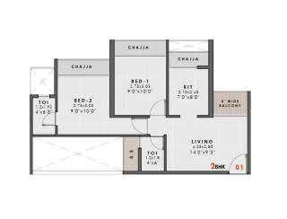 Matrix Nuva Nerul floor plan