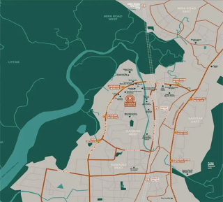 Rashmi Avenue Dahisar Location Map