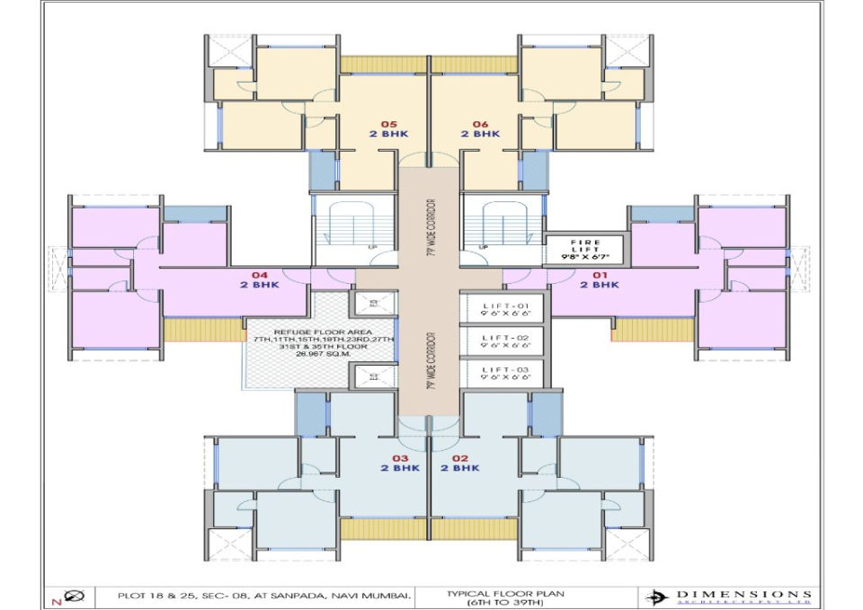Kamdhenu Grandeur Sanpada Master Plan