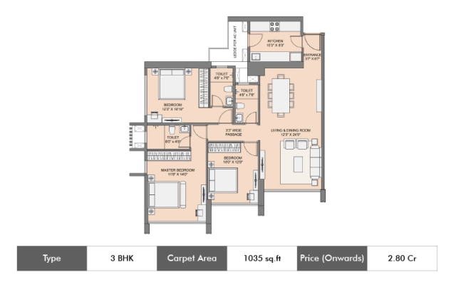 Sunteck 5th Avenue floor plan