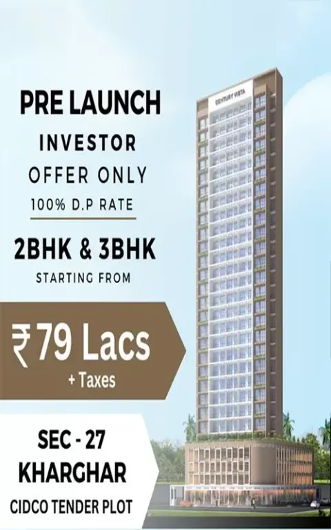 Century Vista Kharghar in Kharghar, Navi Mumbai