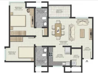 Birla Worli Niyaara floor plan