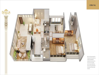 Shreeji Estrella Kharghar Sector 11 floor plan
