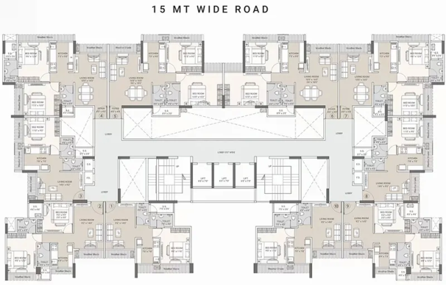 Tricity Heritage Panvel floor plan
