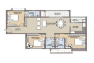 Prestige Garden Trails floor plan