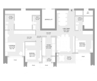 Godrej Horizon Dadar Wadala floor plan