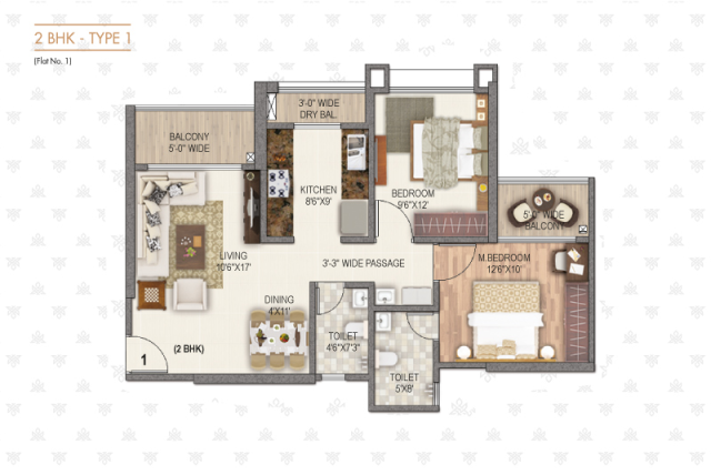 Sai World Legend Kalyan Nx floor plan