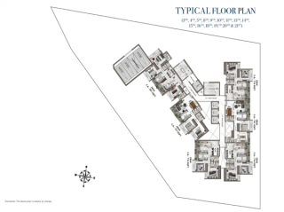 Kamdhenu Pinnacle Nerul floor plan