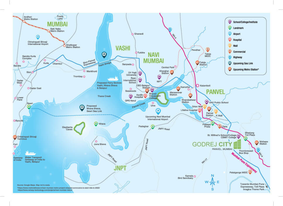 Godrej Plots Khopoli Khalapur Location Map