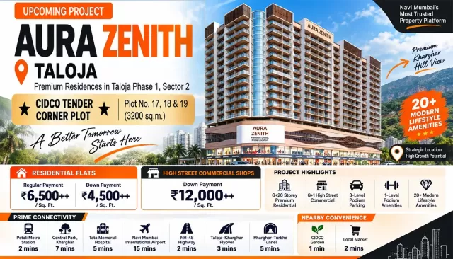 Aura Zenith Taloja in Taloja, Navi Mumbai