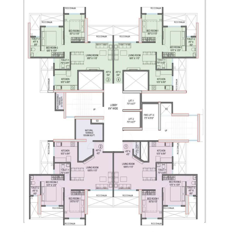 Gami Sector 18 Sanpada Master Plan