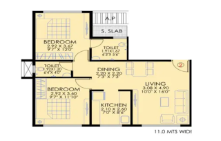Sai Amrut Sanpada floor plan