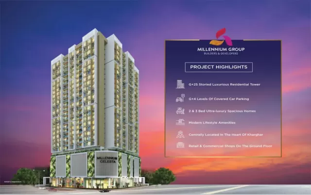 Millennium Celesta Kharghar in Kharghar, Navi Mumbai