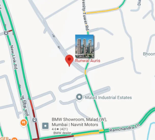 Runwal Auris Location Map