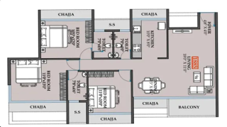 I Land 27 Kharghar floor plan