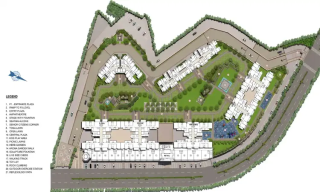 Hiranandani Panvel Fortune City Master Plan