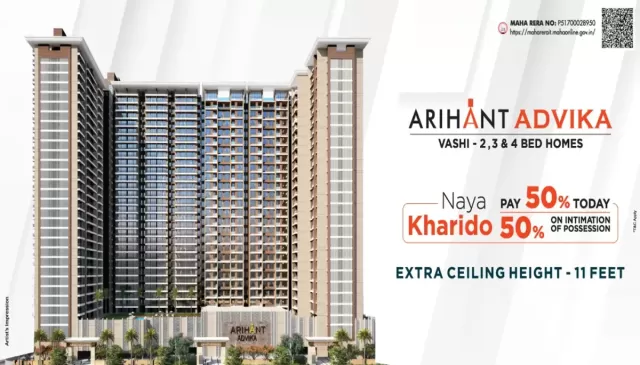 Vashi’s Top Project: Arihant Advika – Sea-Facing Luxury Homes
