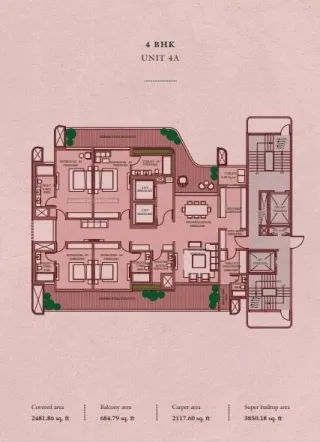 Godrej Jardinia Sector 146 Noida floor plan
