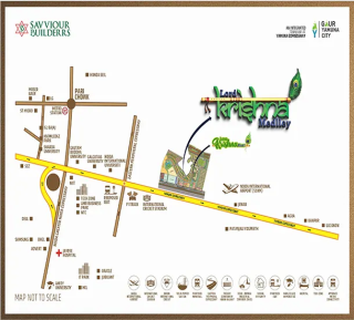 Saviour Lord Krishna Medley Location Map