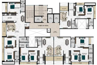 One Pyramid Airoli floor plan