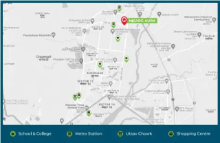 TPV Nisarg Aura Kharghar Location Map
