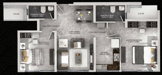 Dosti Eastern Bay Wadala floor plan