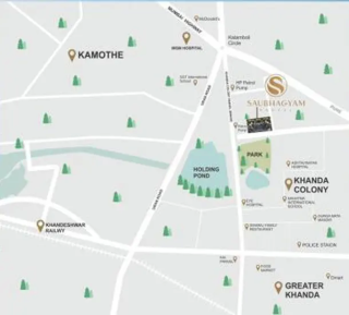 Thalia Saubhagyam Panvel Location Map