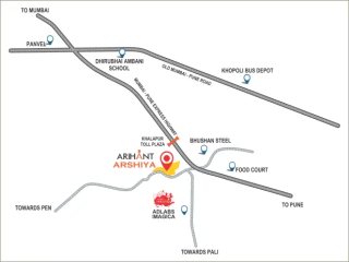 Arihant PureLife Khopoli Location Map