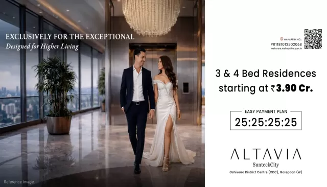 Altavia at Sunteck City Avenue 5 in Goregaon West, Mumbai