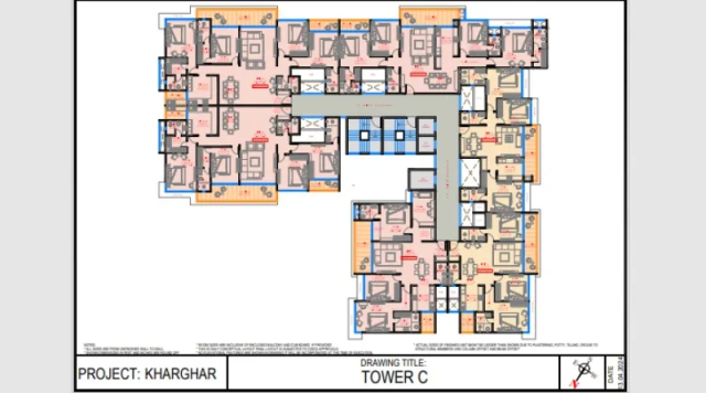 The Domus Sector 2 Kharghar floor plan