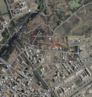 Sai Developers Ayaana Taloja Location Map
