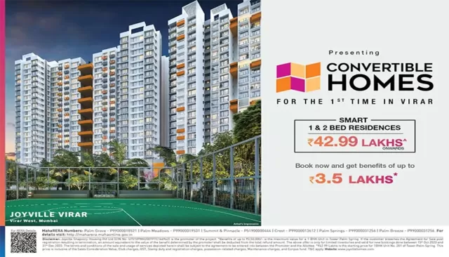 Joy Ville Virar by Shapoorji Pallonji in Mumbai