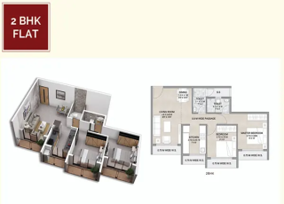 Keni City Upper Kharghar floor plan