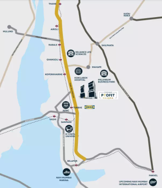 Kamdhenu The Hallmark Location Map