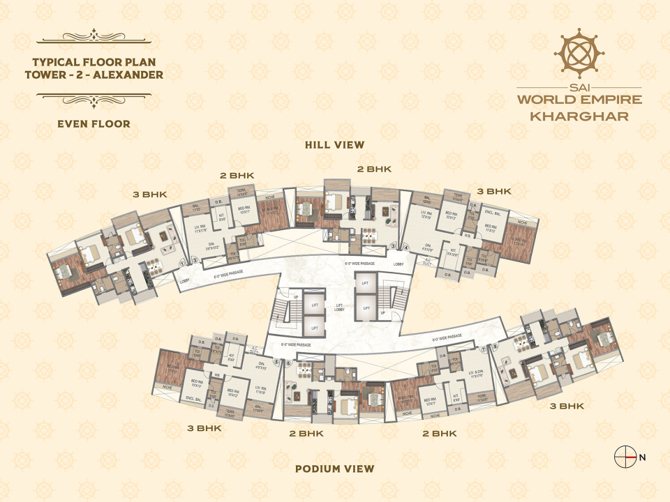 Sai World Empire floor plan