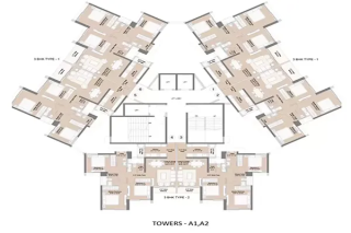 Sunteck Beach Residences Vasai floor plan
