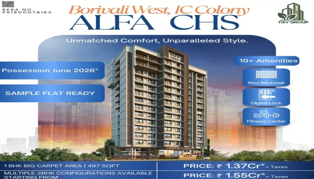 Tgv Alfa IC Colony Borivali in Mumbai