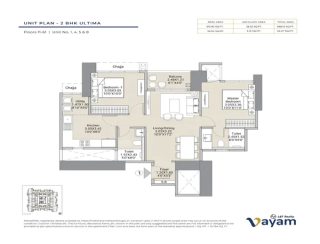 LT Vayam Thane floor plan