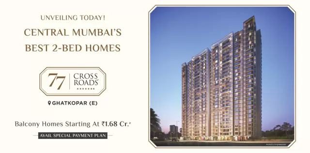 77 crossroads ghatkopar lnt realty in Ghatkopar, Mumbai