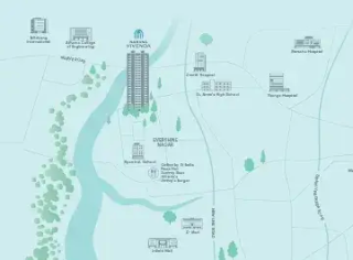 Narang Vivenda Location Map