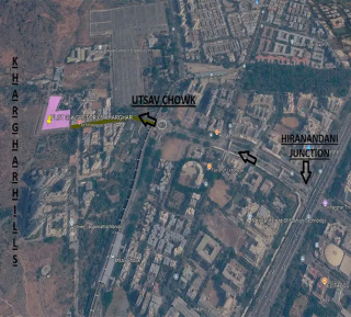 Shreeji Belle Vue Kharghar Location Map