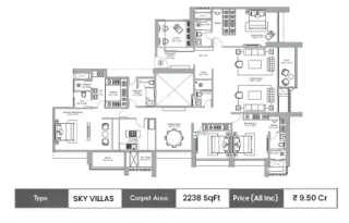 Narang Vivenda floor plan