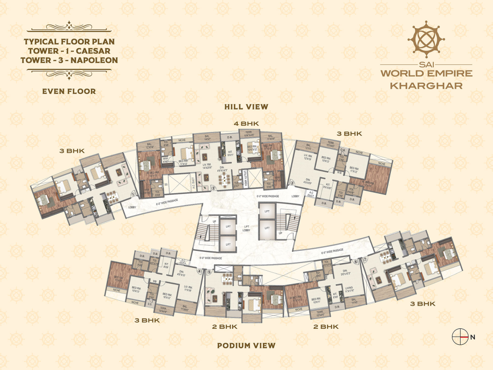 Sai World Empire floor plan