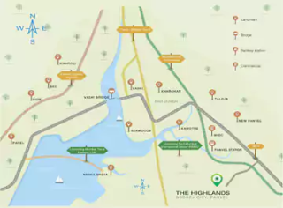 Godrej Hillside Panvel Location Map
