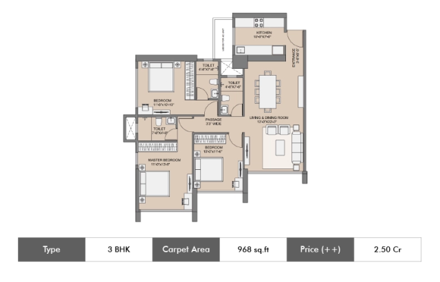 Sunteck 5th Avenue floor plan
