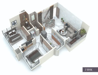 Ramas IC Maitri Menorah floor plan