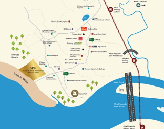Sunteck Beach Residences Vasai Location Map